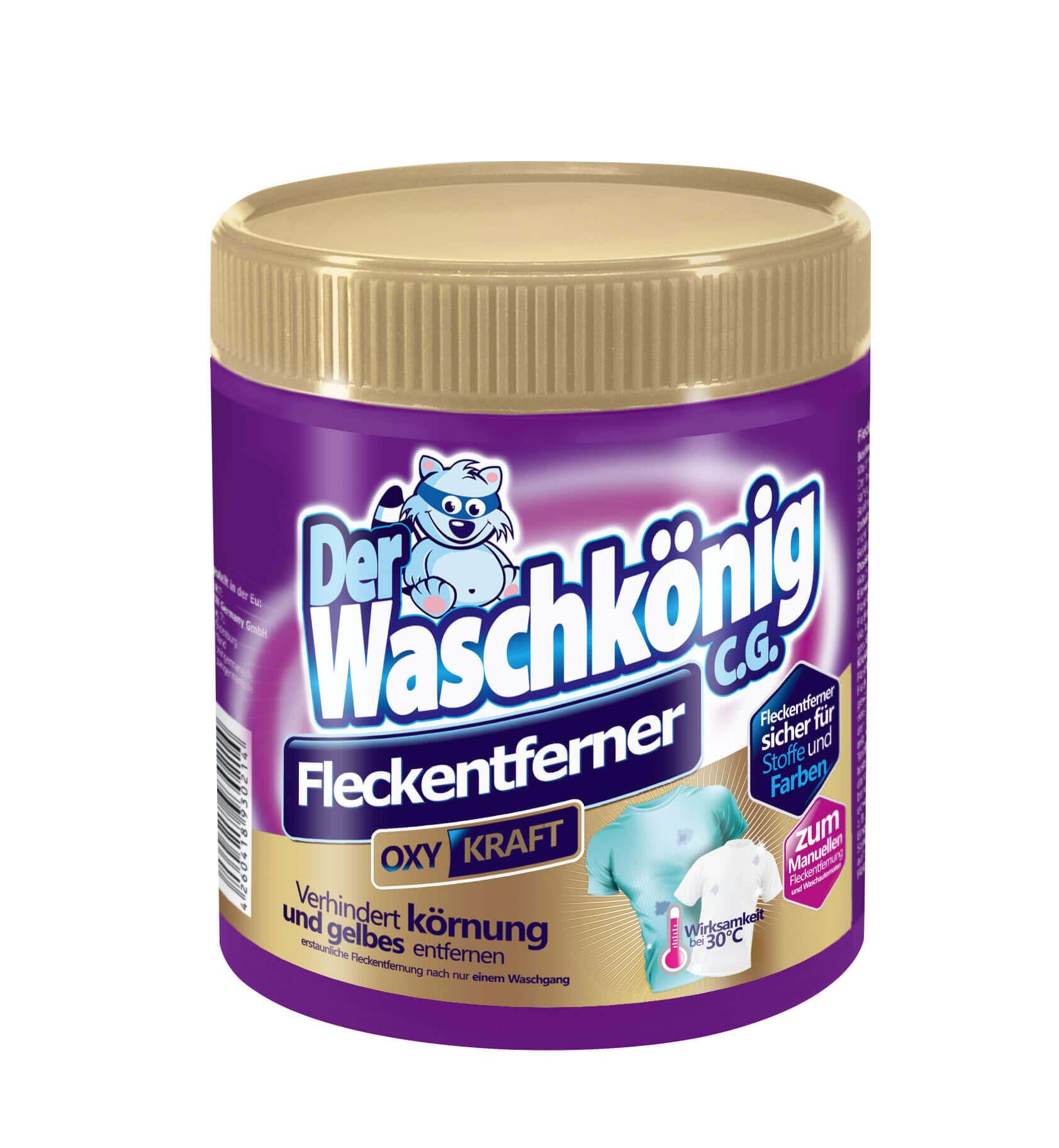 Der Waschkönig C.G. Fleckentferner mit Sauerstoffpulver 750 g