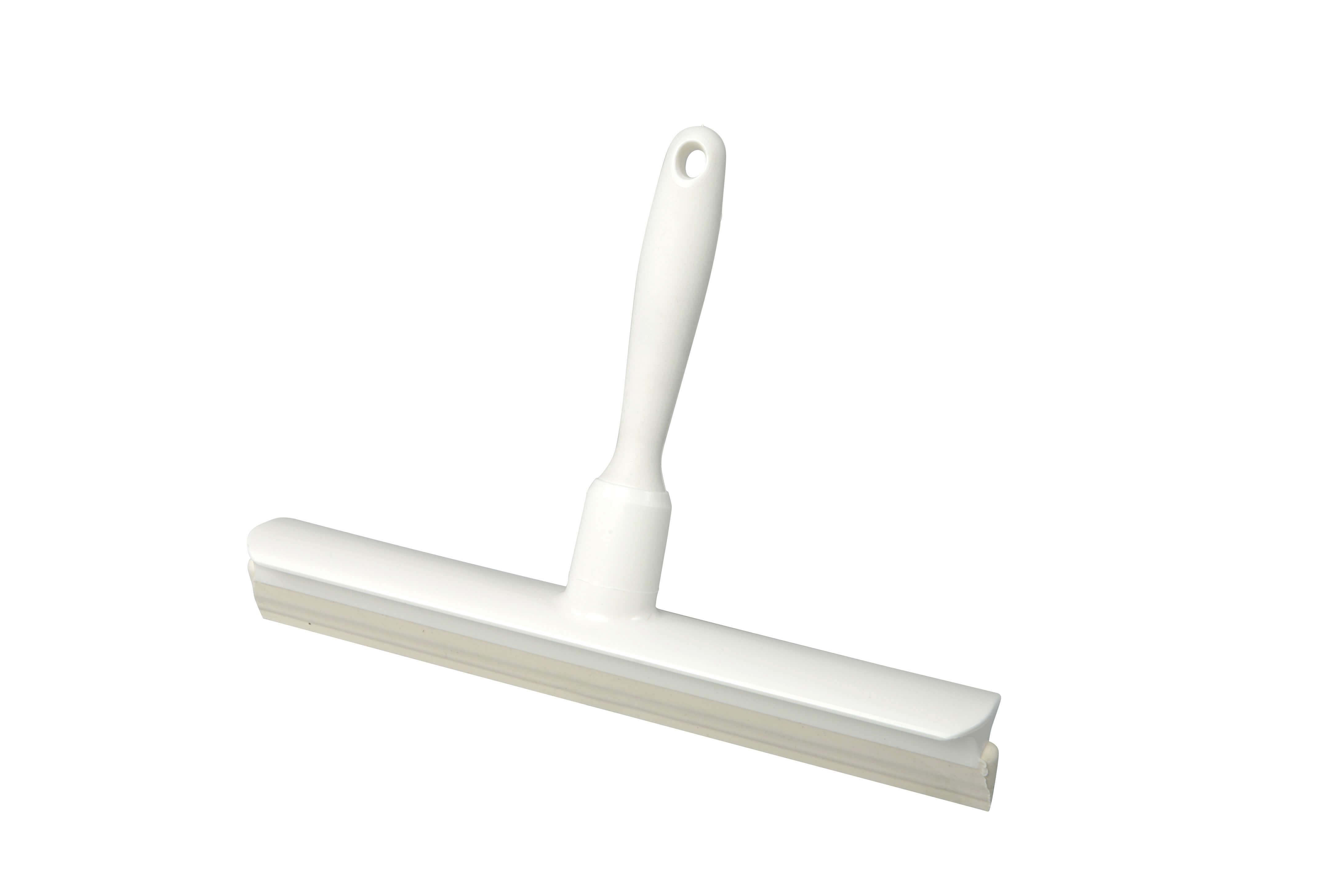 Hygiene Handabzieher Einteilig mit Handgriff, Vollfarbig, WEIß, 300 mm