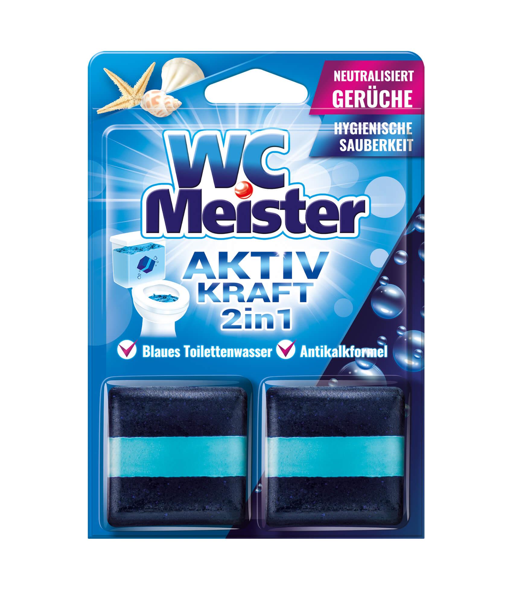WC Meister Spülkastenwürfel Ozean, Blau