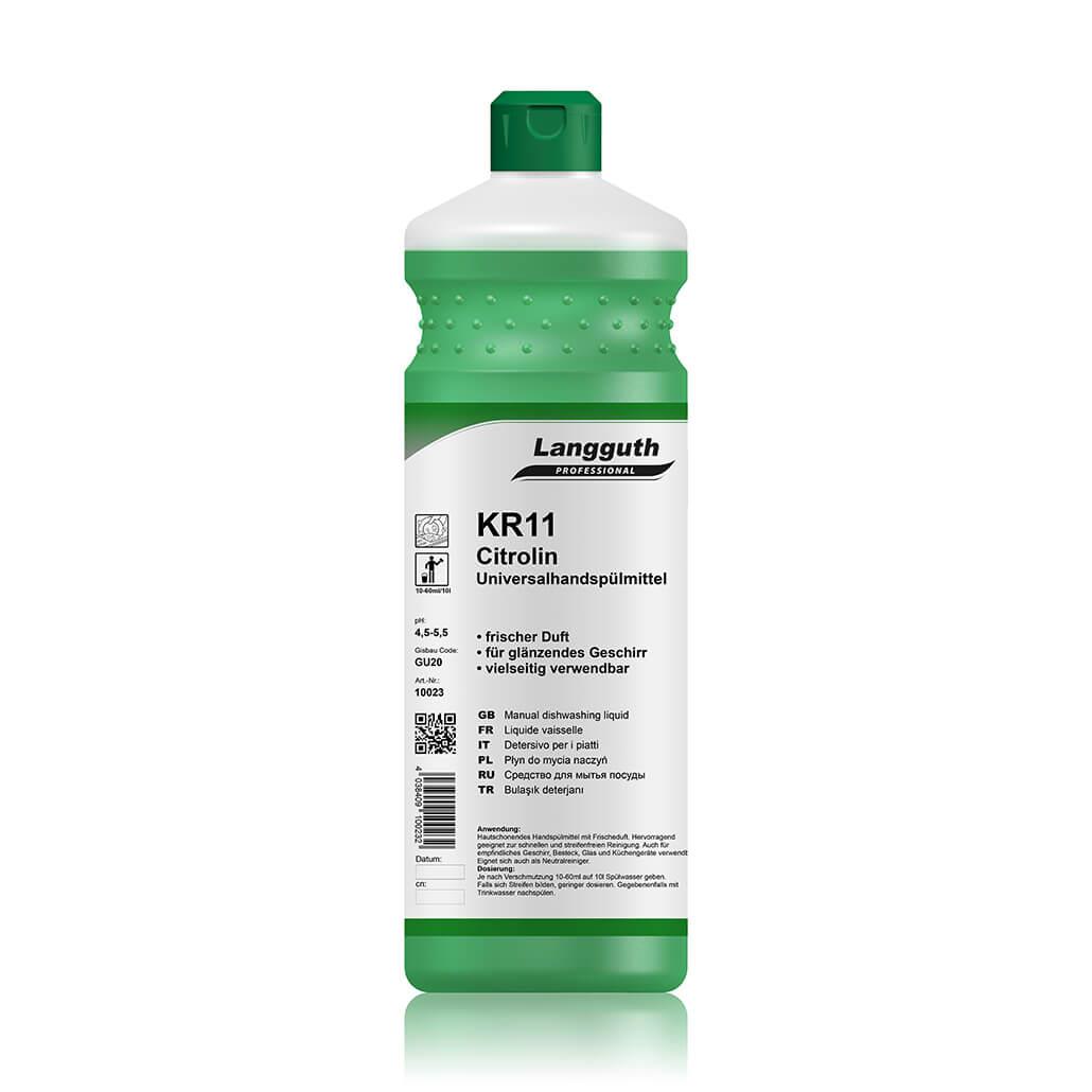 Langguth KR11 Citrolin Handspülmittel, 1 L