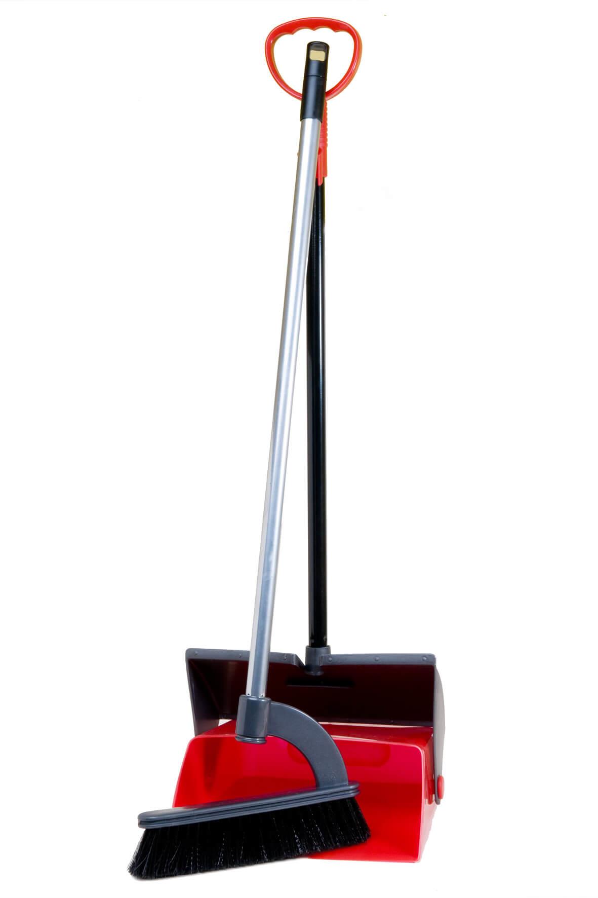 Kehrgarnitur Langstiel "Buttler", 2-teilig
