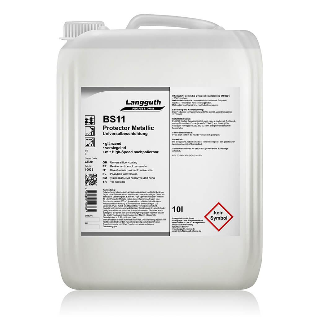 Langguth BS11 Protector Metallic Floor Speed Universal Beschichtung, 10 L