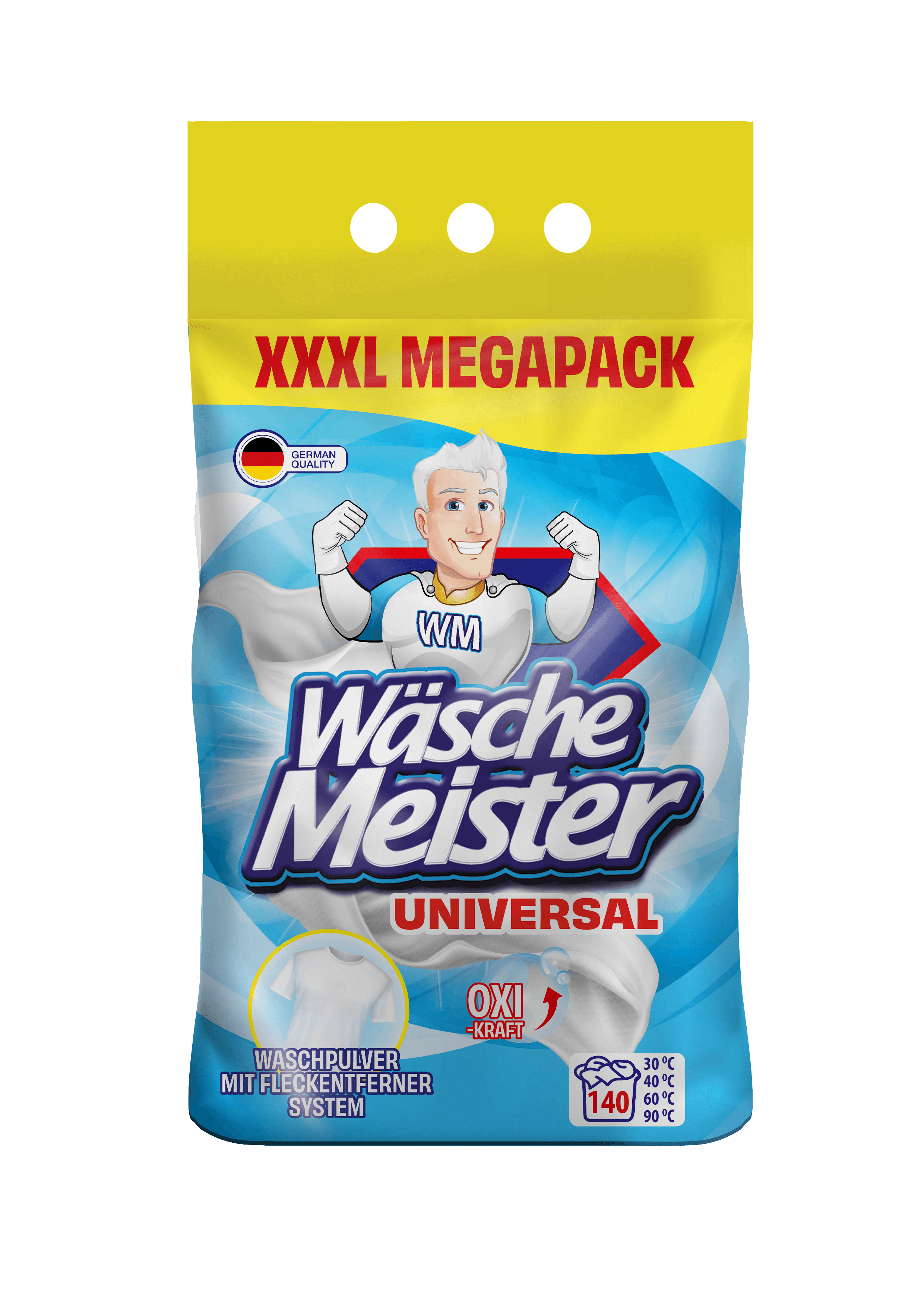 WäscheMeister Waschpulver Universal 10,5 kg