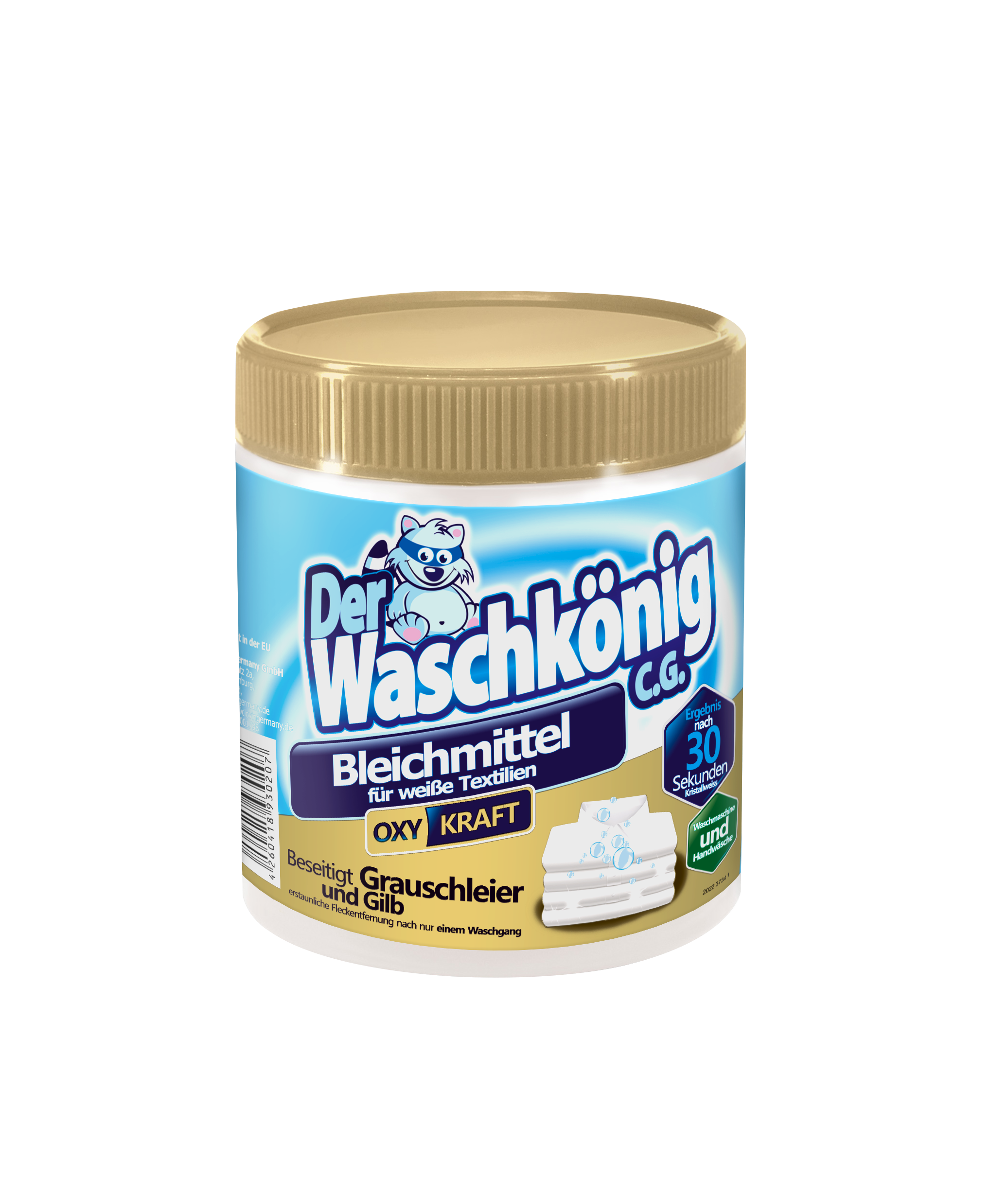 Der Waschkönig C.G. Oxi Fleckentferner mit Sauerstoffpulver 750 g