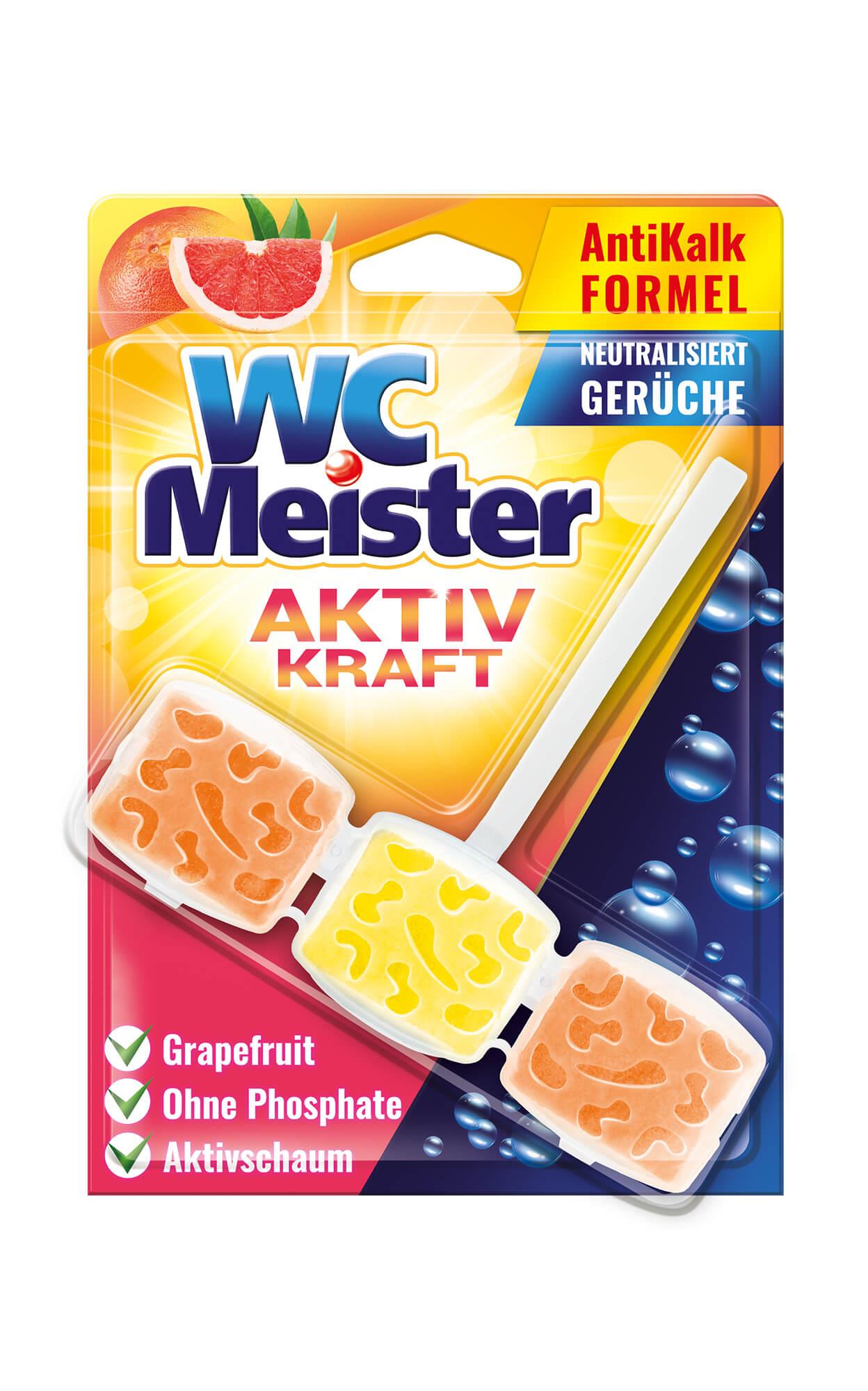WC Meister Duftspüler Grapefruit, Gelb/Orange