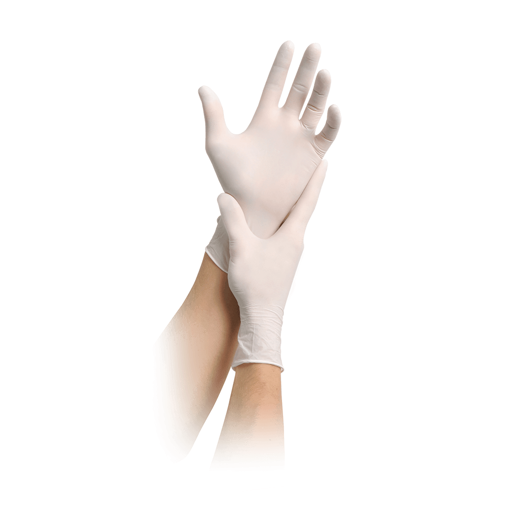 MaiMed® Solution 100 Weiß Handschuhe, 100 Stk.