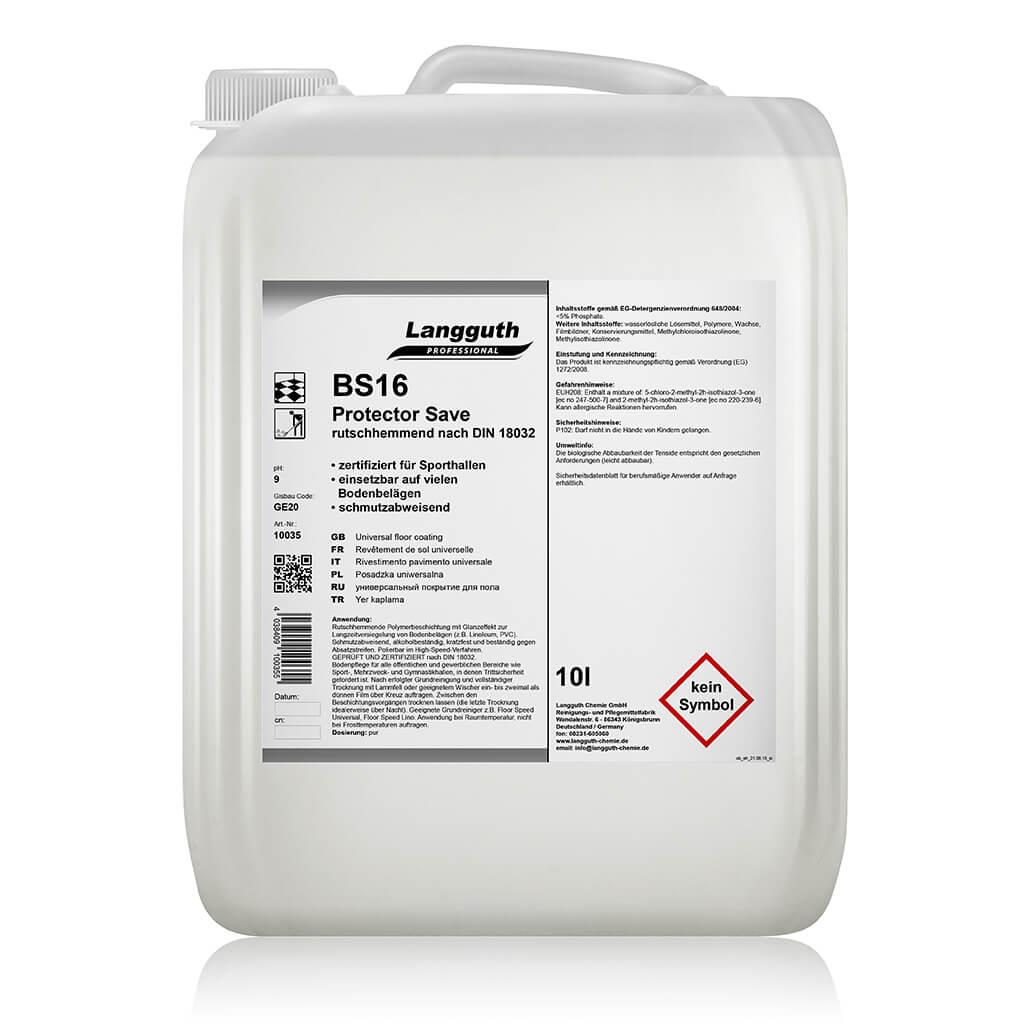 Langguth BS16 Protector Save Sport Beschichtung, 10 L