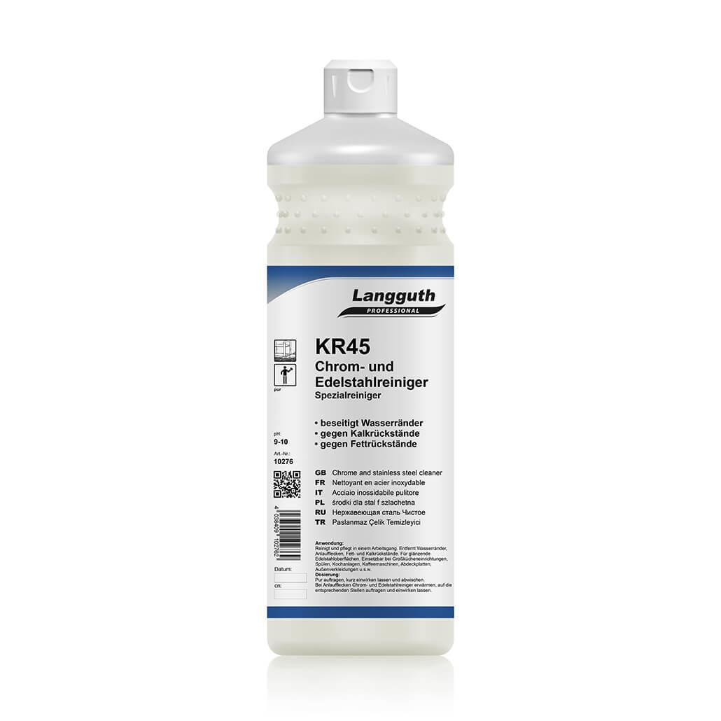 Langguth KR45 Chrom & Edelstahlreiniger, 1 L