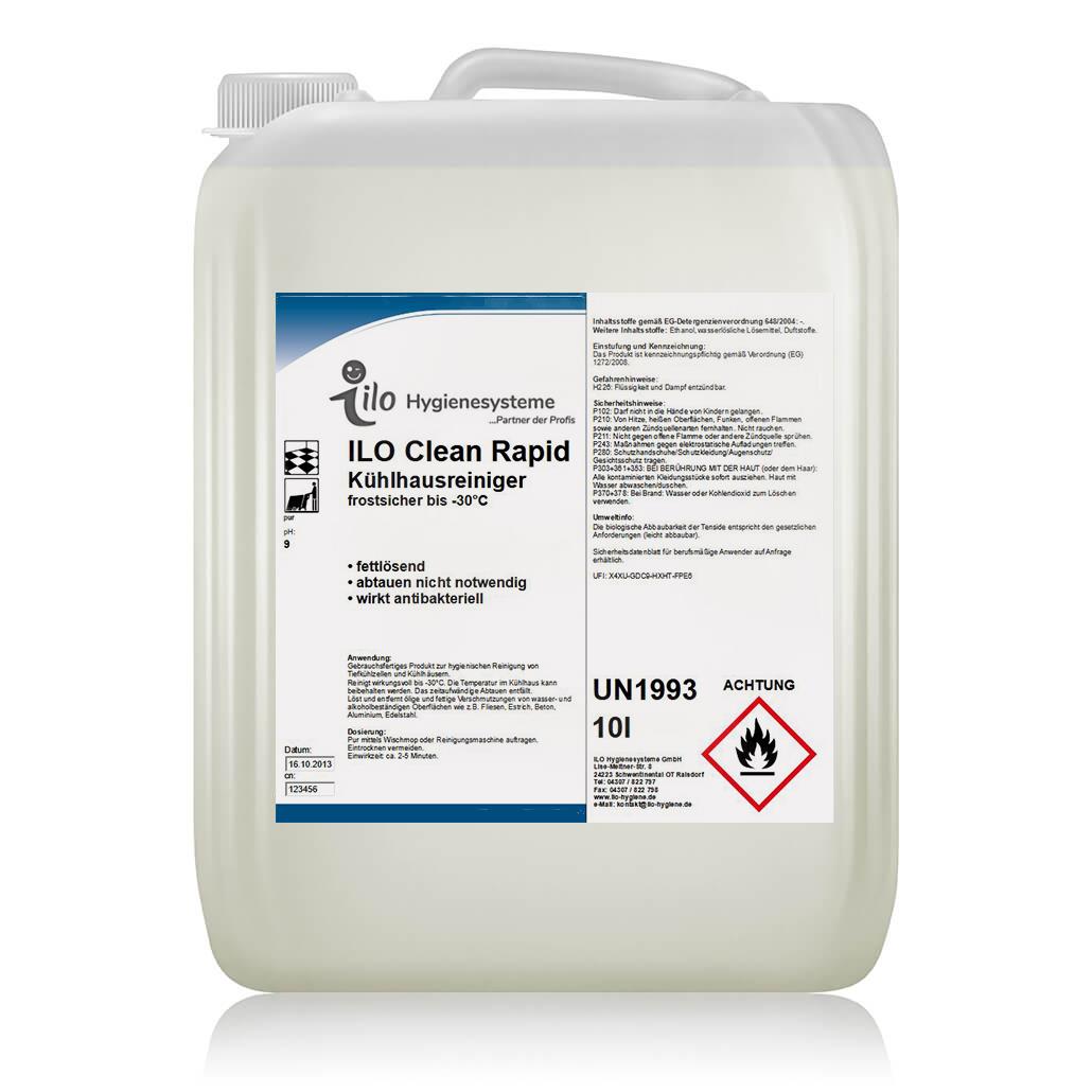 ILO Clean RAPID Kühlhausreiniger, 10 L