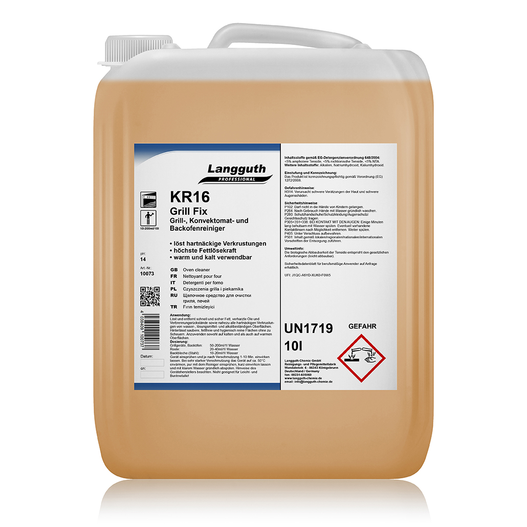 Langguth KR16 Grill & Backofenreiniger, 10 L