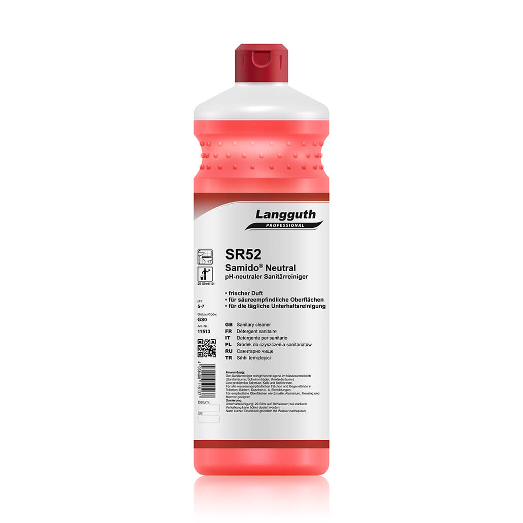 Langguth SR52 Samido Neutral Sanitärreiniger, 1 L
