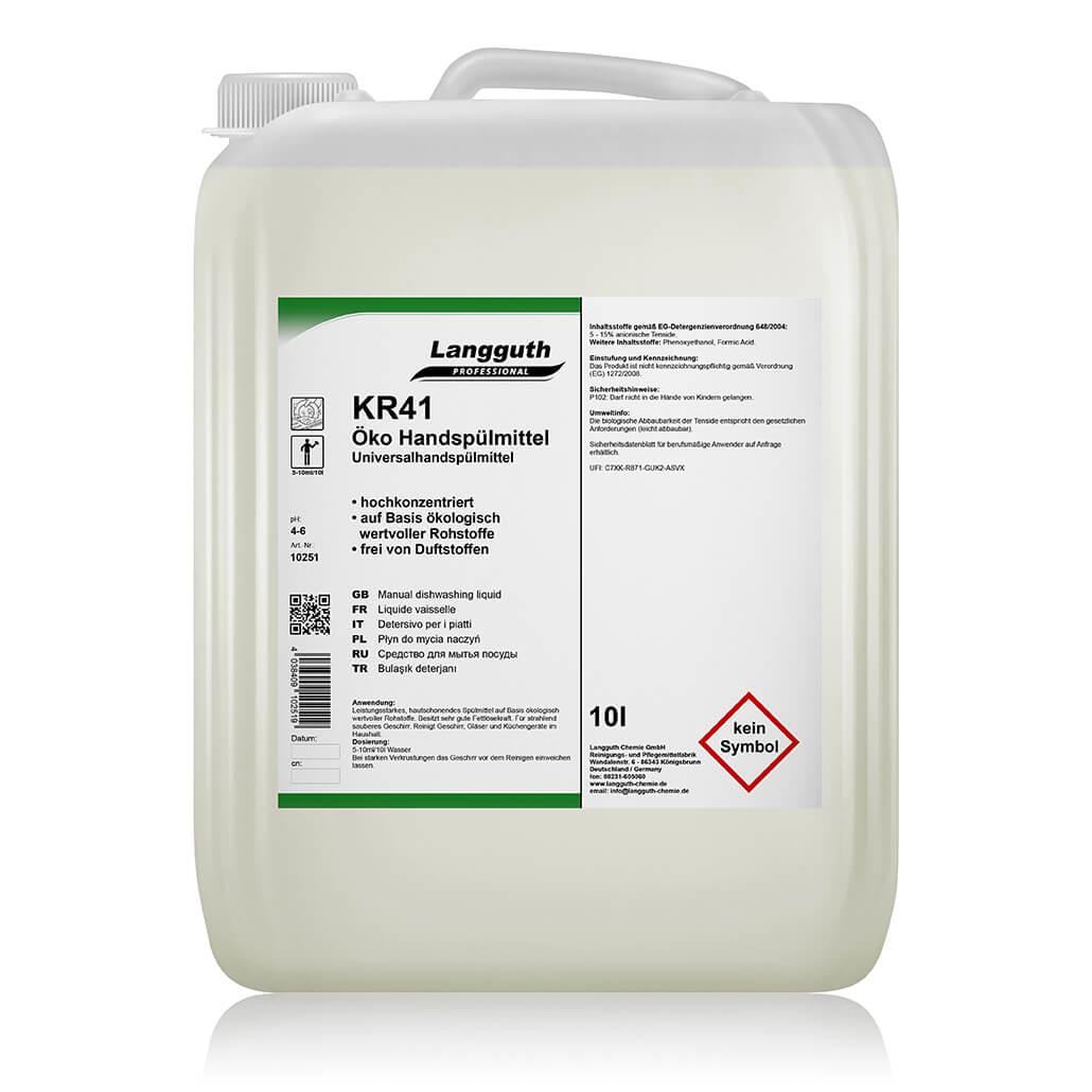 Langguth KR41 Öko Handspülmittel, 10 L