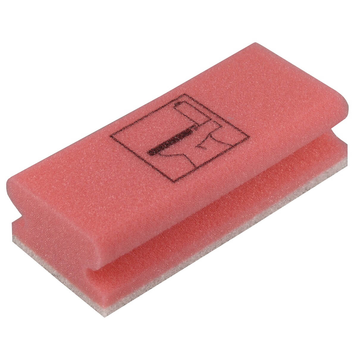 Schwamm PIKTO, mit Griffmulde