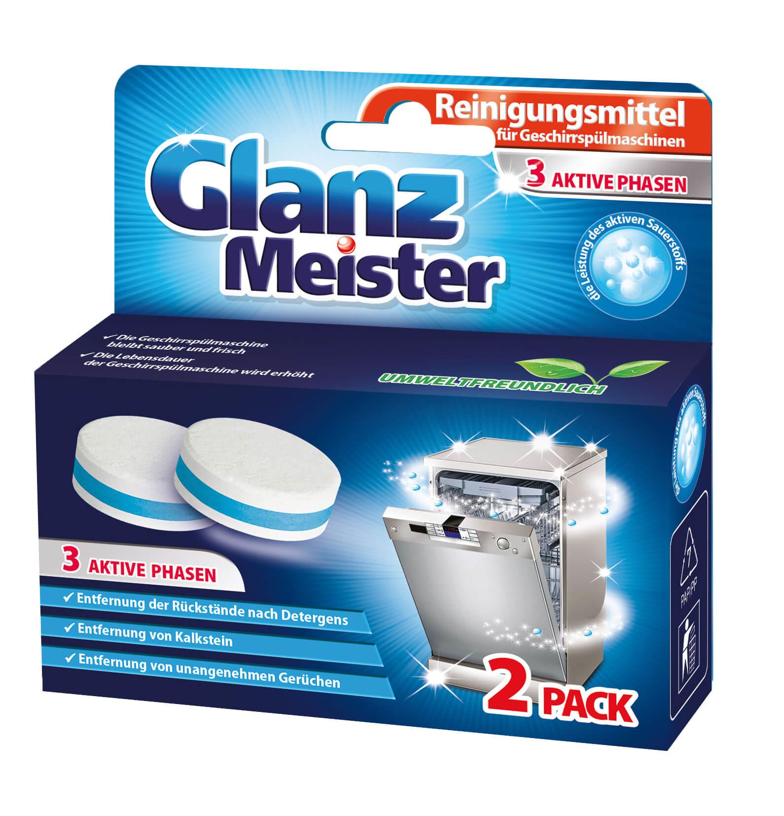 Glanzmeister Spülmschinen Reiniungstabletten