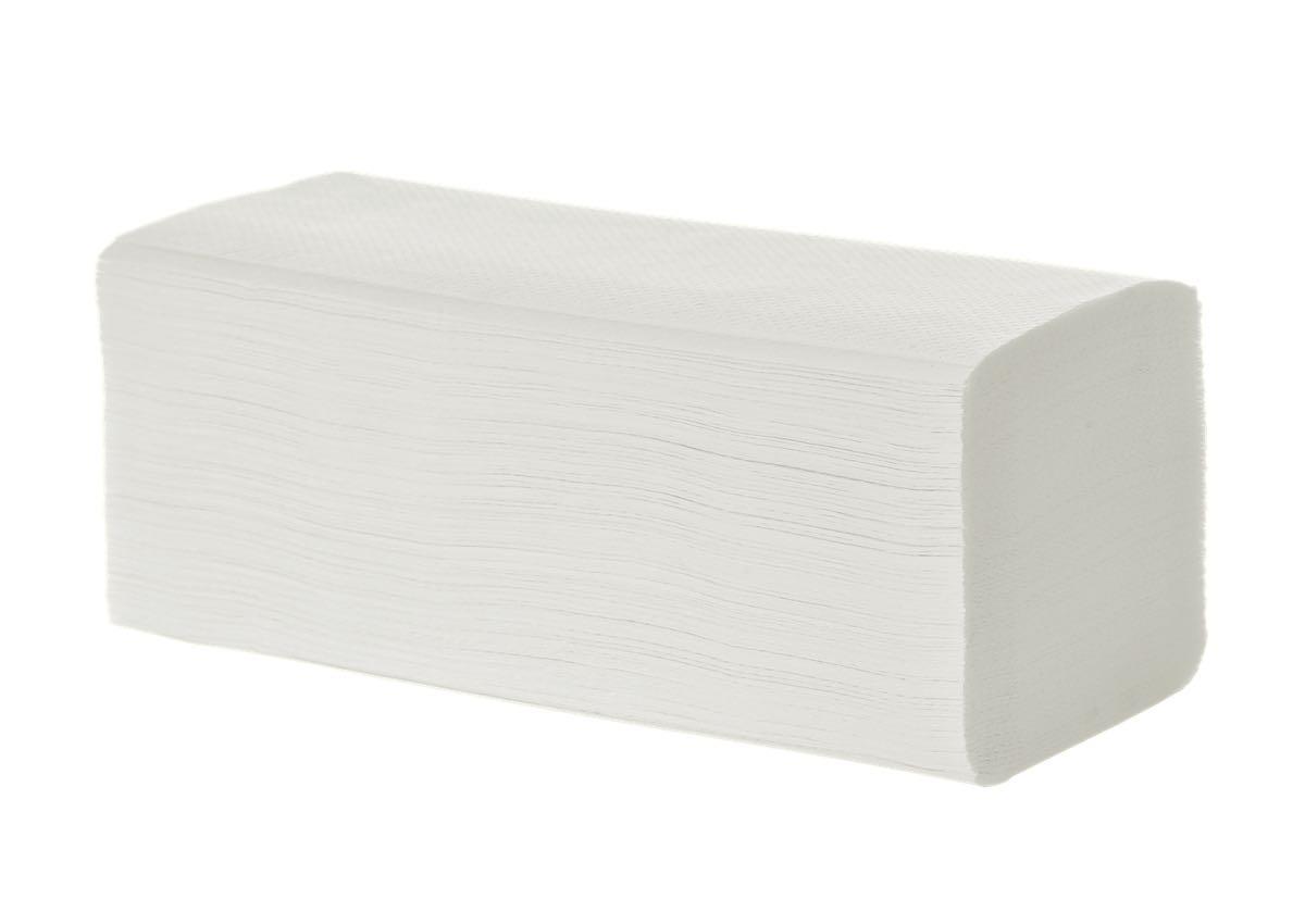 Huchtemeier Falthandtücher, V-Falz, 2-lagig, 25 x 23 cm, Hochweiß