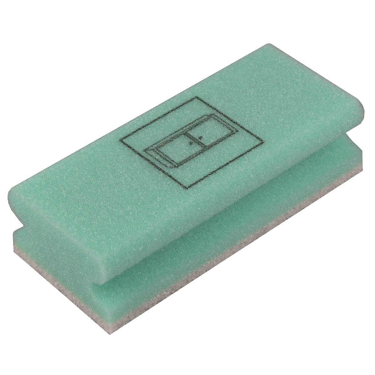 Schwamm PIKTO, mit Griffmulde