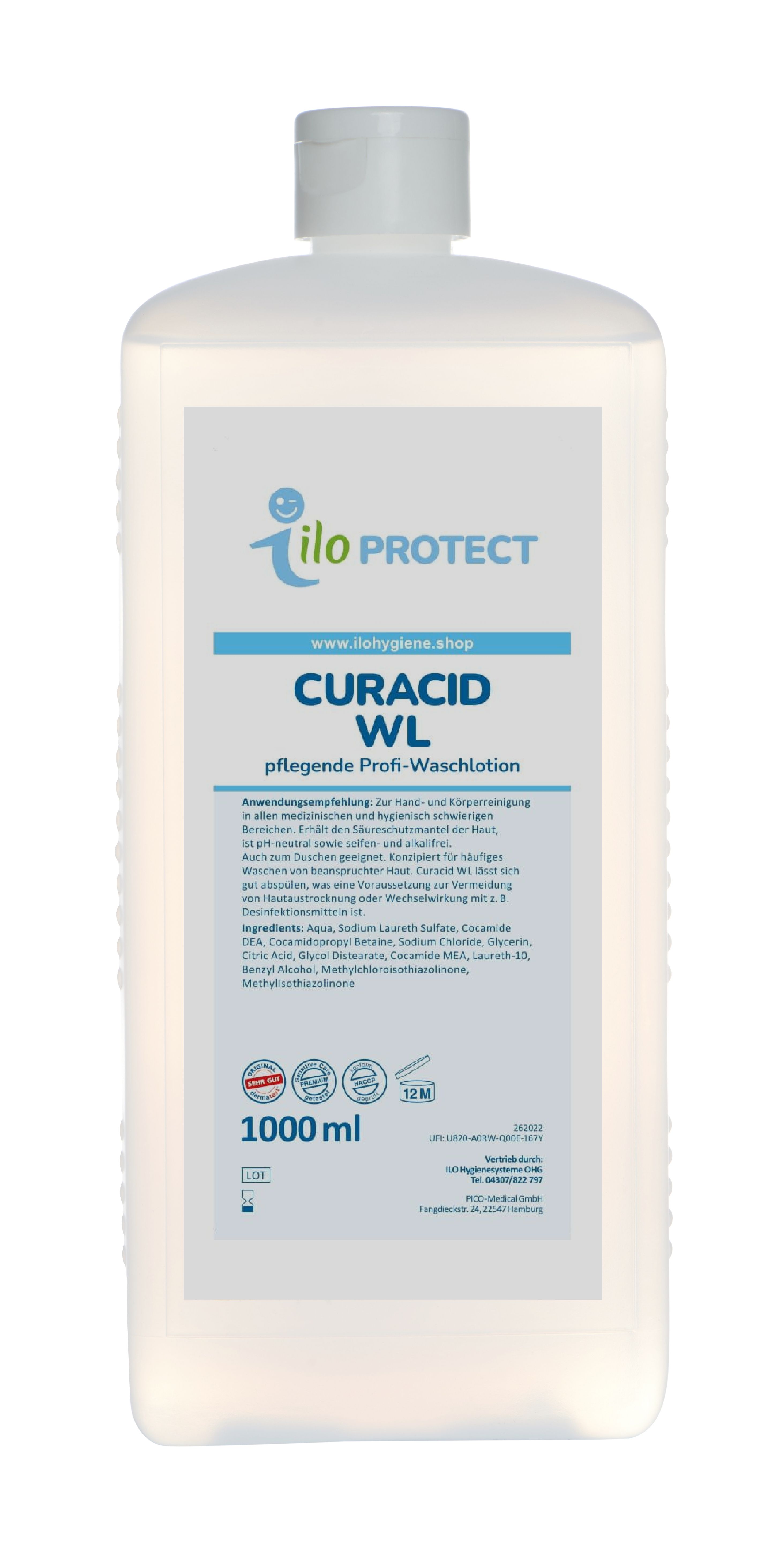 ILO Protect Curacid WL Waschlotion, 1000 ml