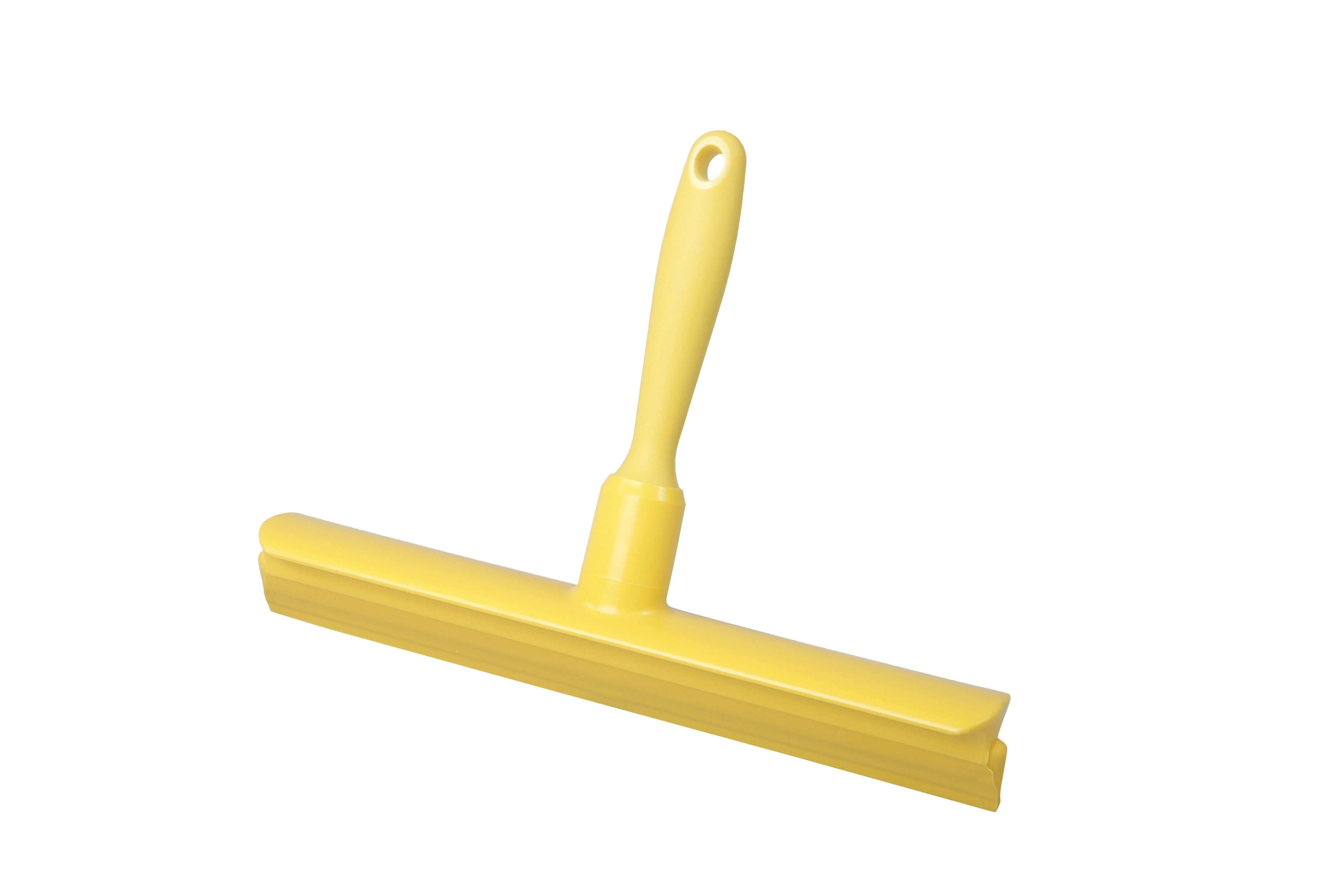 Hygiene Handabzieher Einteilig mit Handgriff, Vollfarbig, GELB, 300 mm