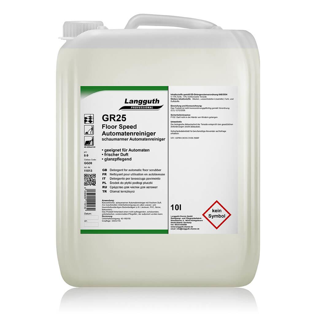 Langguth GR25 Floor Speed Automatenreiniger, 10 L