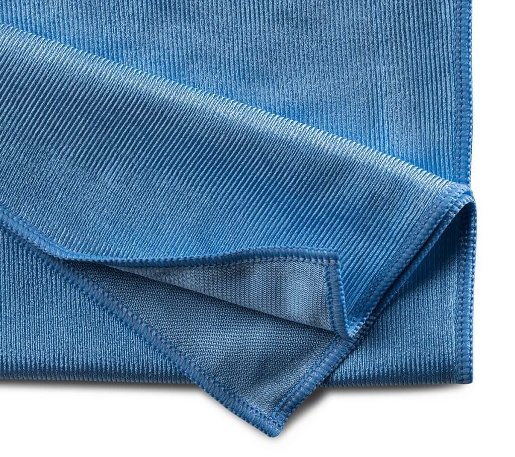 Mikrofasertuch FENSTER Hochglanz, Blau
