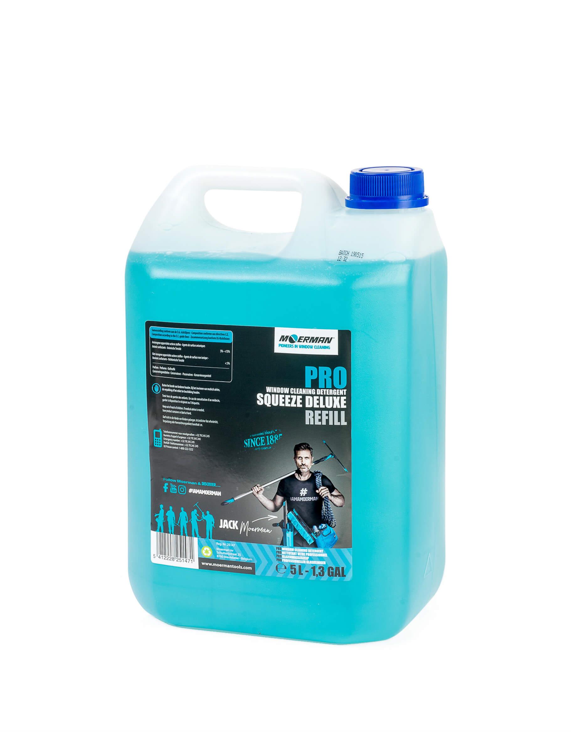 Moerman Squeeze Deluxe Fensterreinigungsseife, 5 L