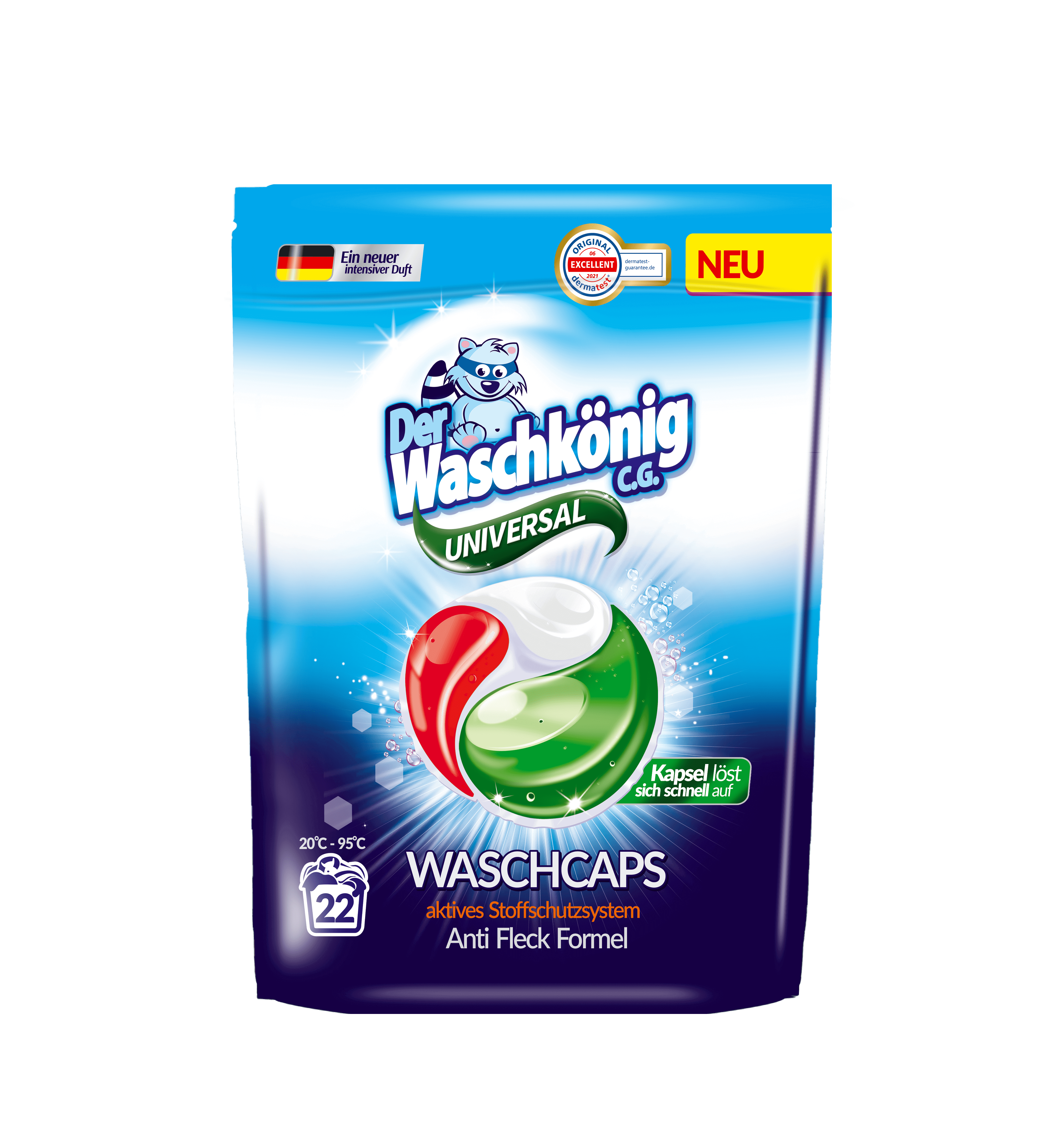 Der Waschkönig C.G. WaschCaps Universal 3 in 1 Kapseln