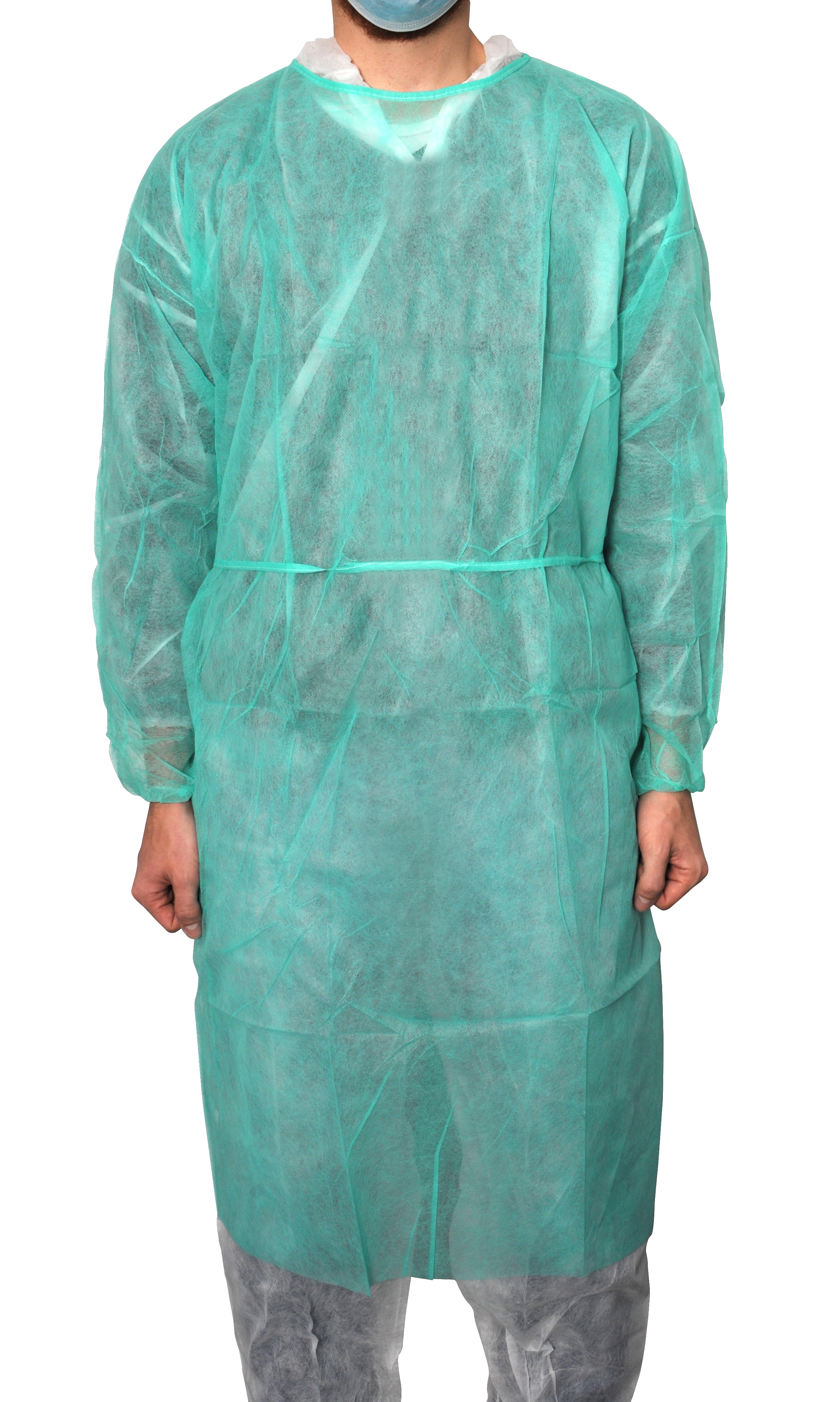 MaiMed® Coat Protect Schutzkittel, Grün, 10 Stk.