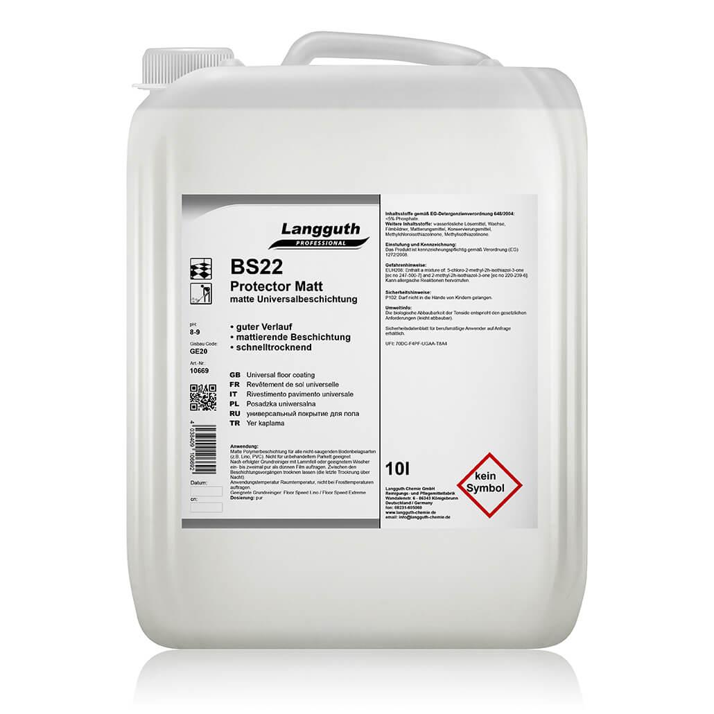 Langguth BS22 Protector Matt Universal Beschichtung, 10 L