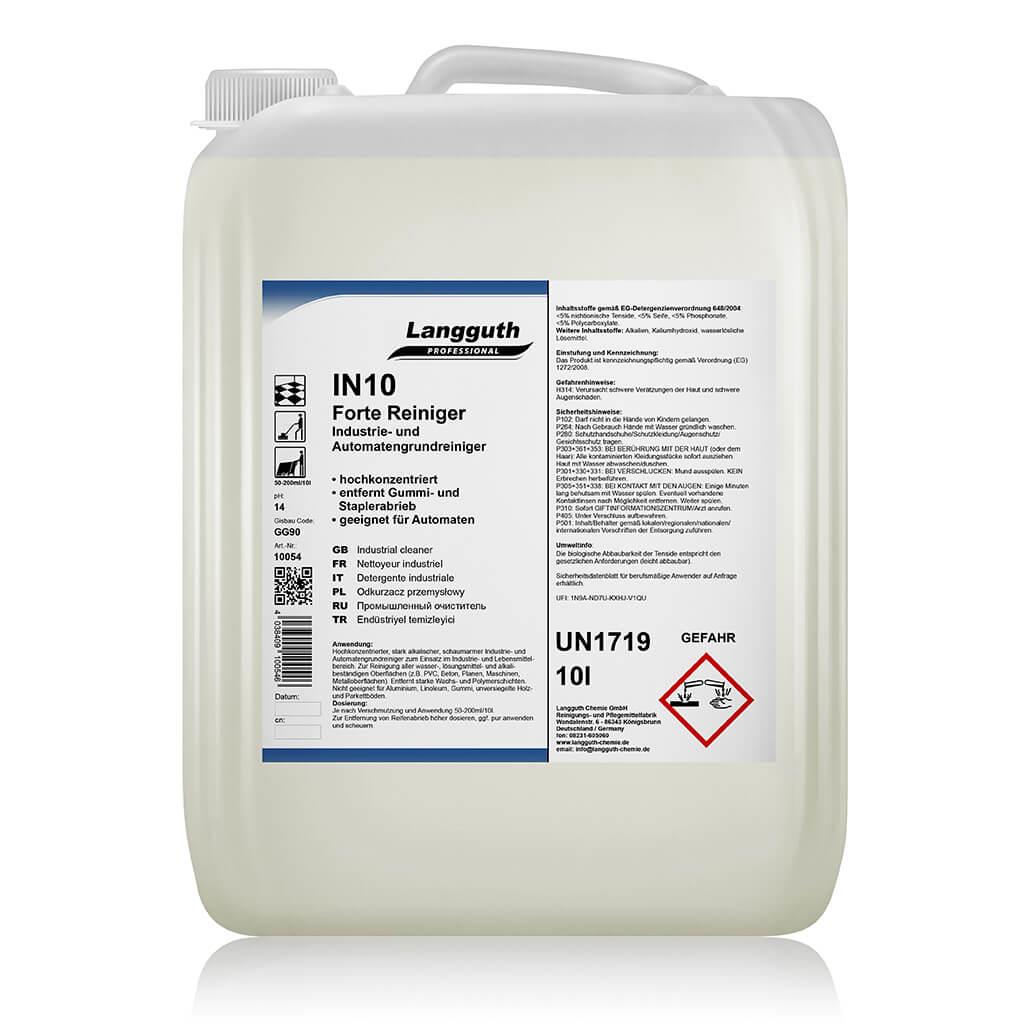 Langguth IN10 Forte Industriereiniger, 10 L