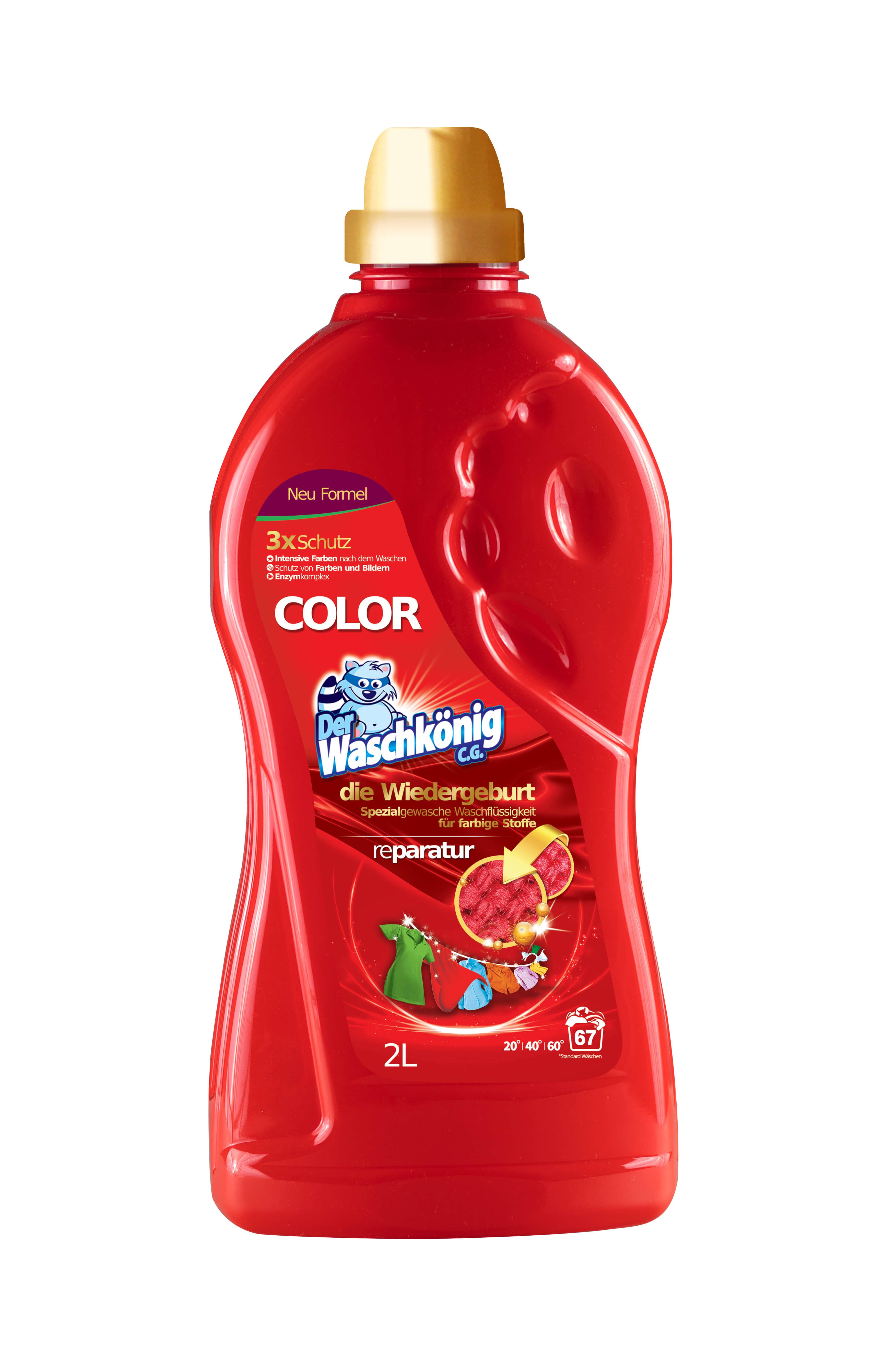 Der Waschkönig C.G. Color Waschgel 2 L