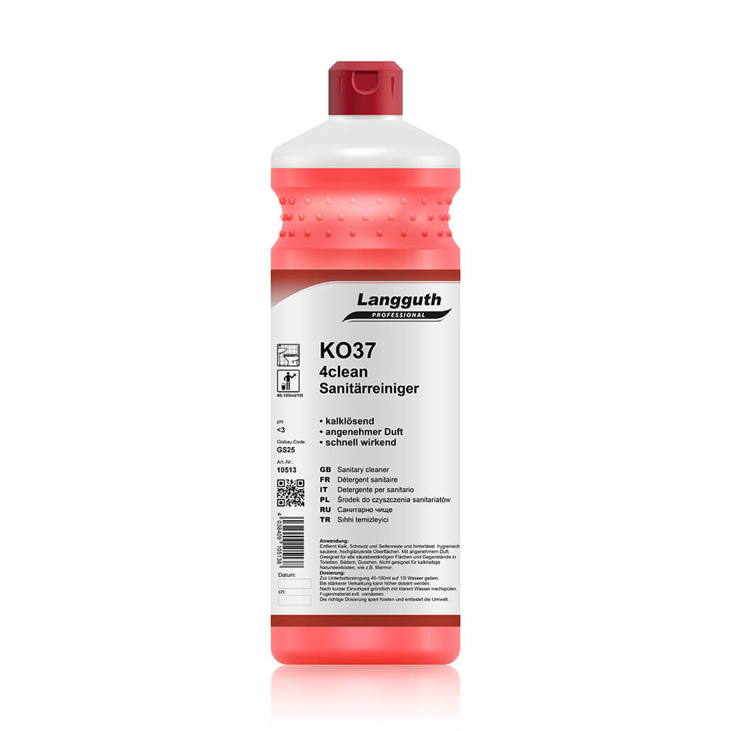 Langguth KO37 4Clean Sanitärreiniger, 1 L